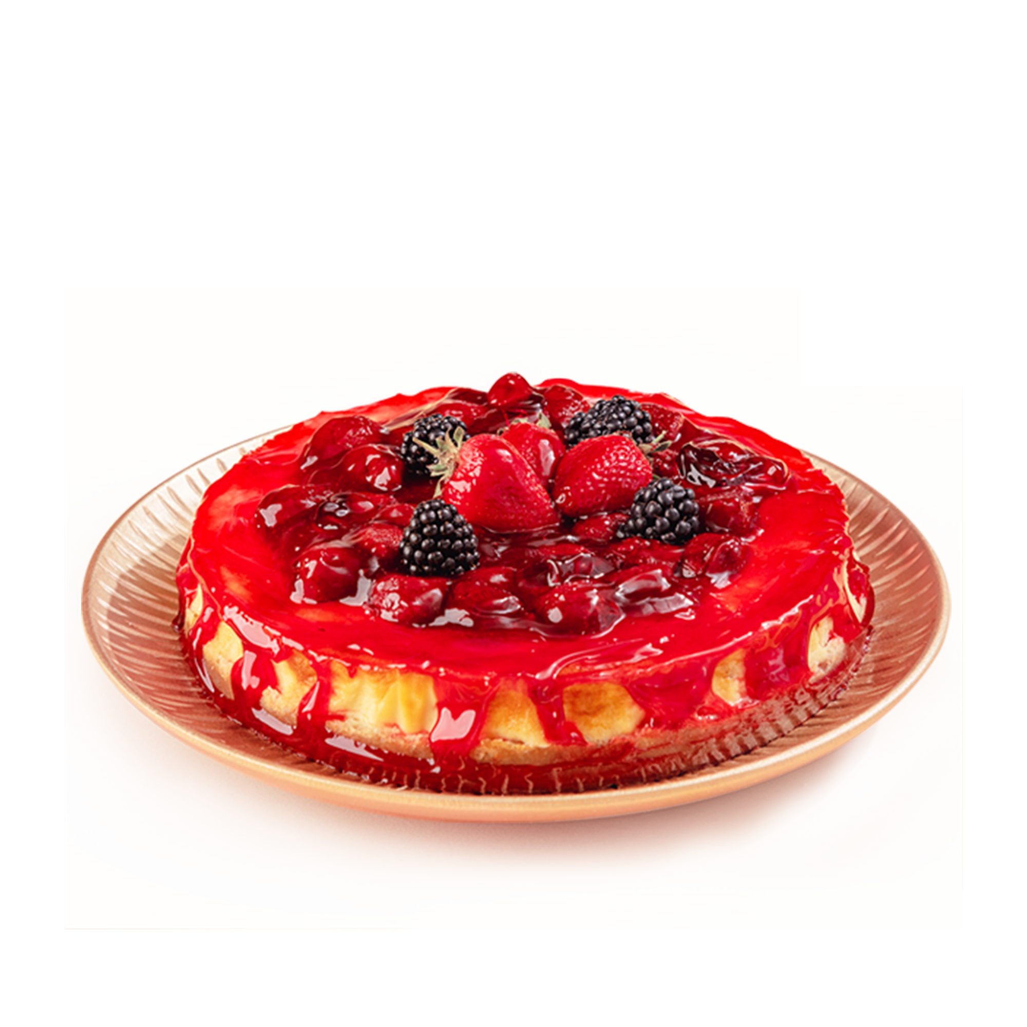 Backed Cheesecake (Strawberry)